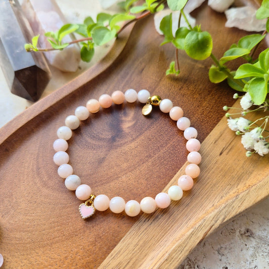 SELVKJÆRLIGHET armbånd Pink Opal - bergamott DESIGN