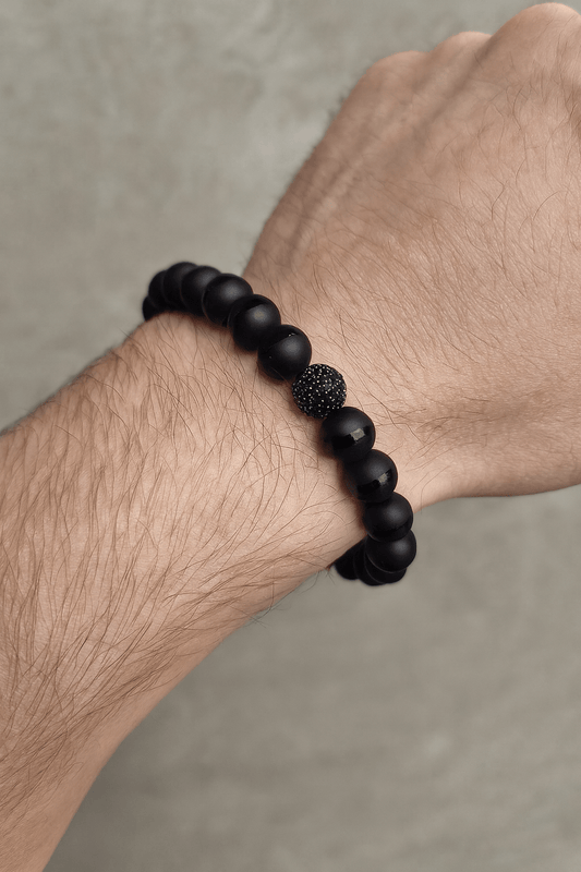 SKYGGEKRAFT armbånd HERRE •Beskyttelse•Styrke - bergamott DESIGN